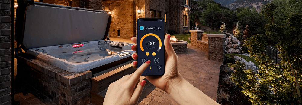 smartapp mobile application for controlling hot tubs||