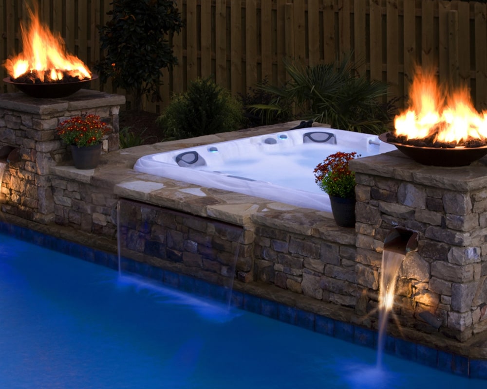 backyard hot tub privacy ideas
