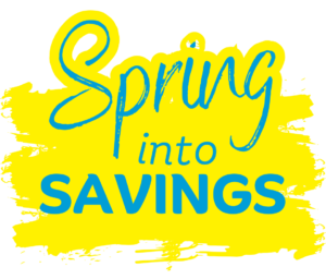 Spring into Savings Sale