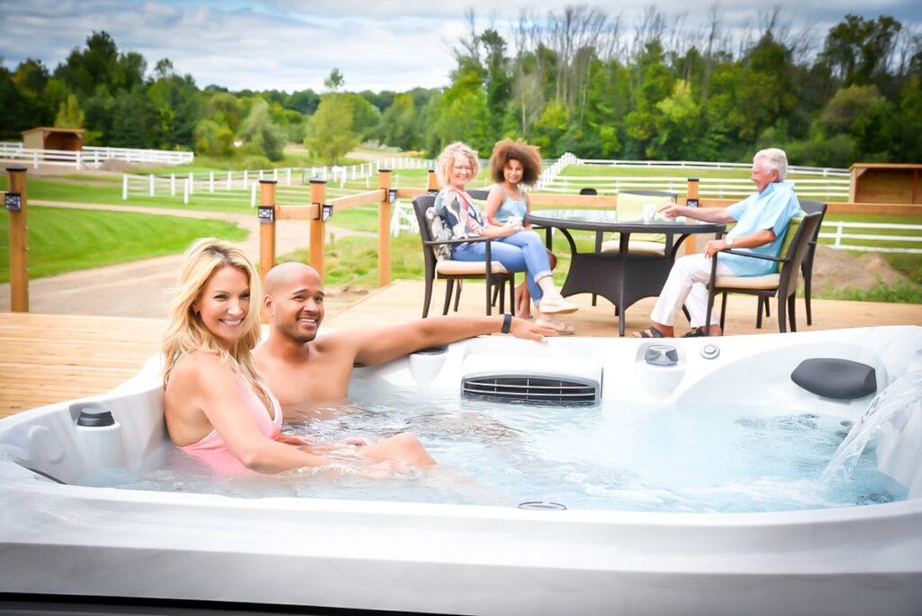 Outdoor Jacuzzi Hot Tub Installs