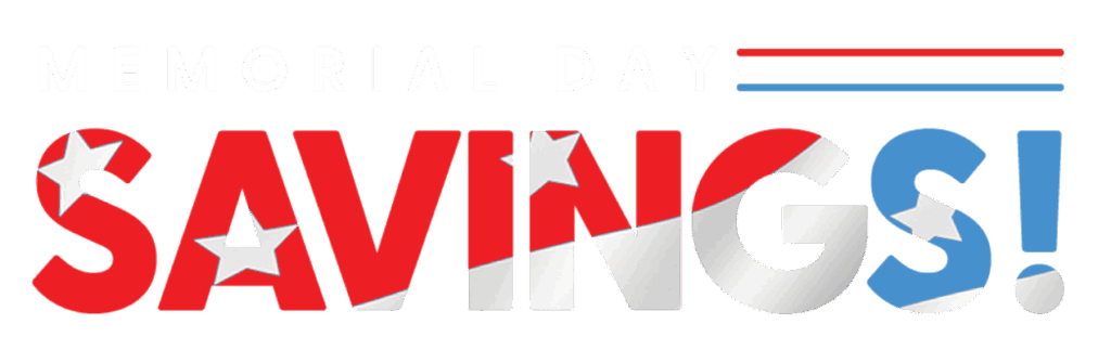memorial day savings logo